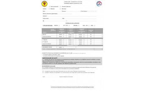 Permanence licences jeudi 15 janvier