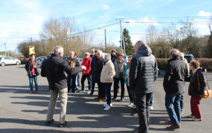 Nos cyclos en visite au CNIFOP de St Amand en Puisaye